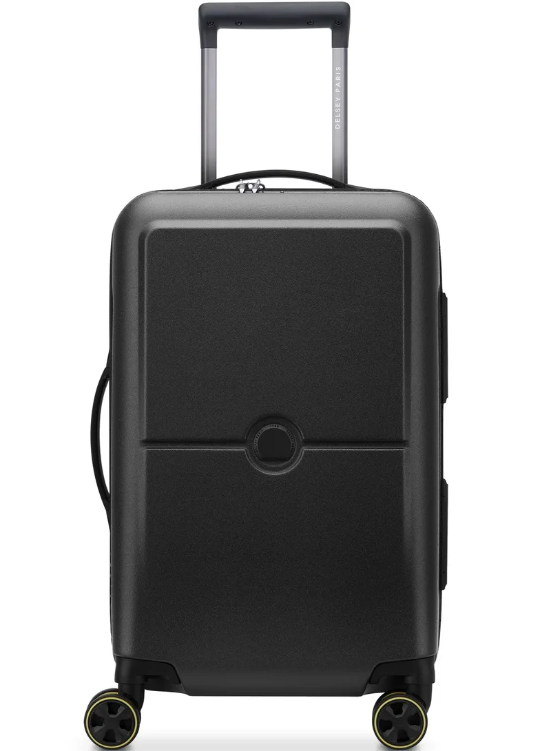 ديلسي _باريس حقيبة ترولي تورين 2.0 55 سم صلبة غير قابلة للتوسيع - أسود